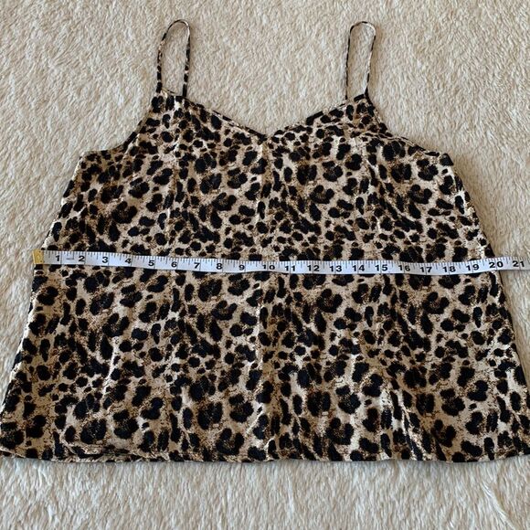 Esmara by Heidi Klimt cheetah print black top - Picture 11 of 16